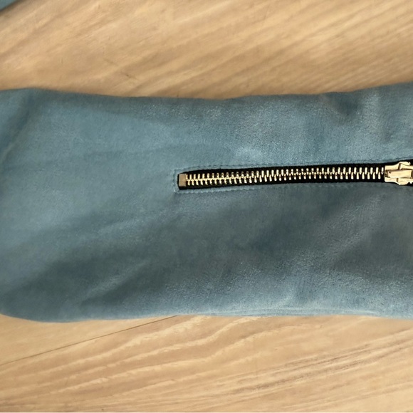 Dauntless Blue Vegan Leather Jacket - Picture 9 of 12